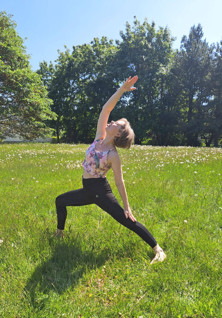 käänteinen soturi asana